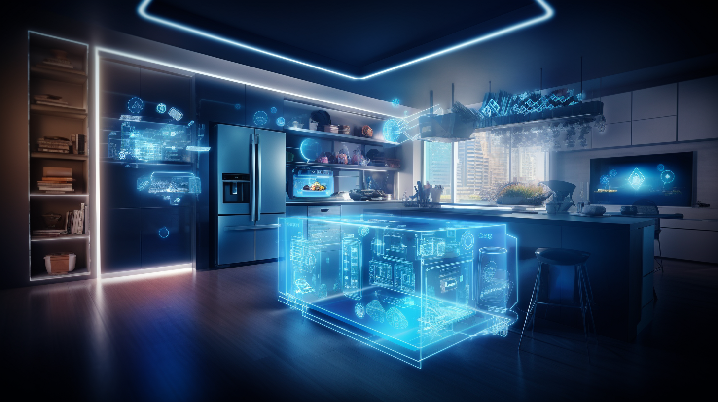 image of smart kitchen appliances
